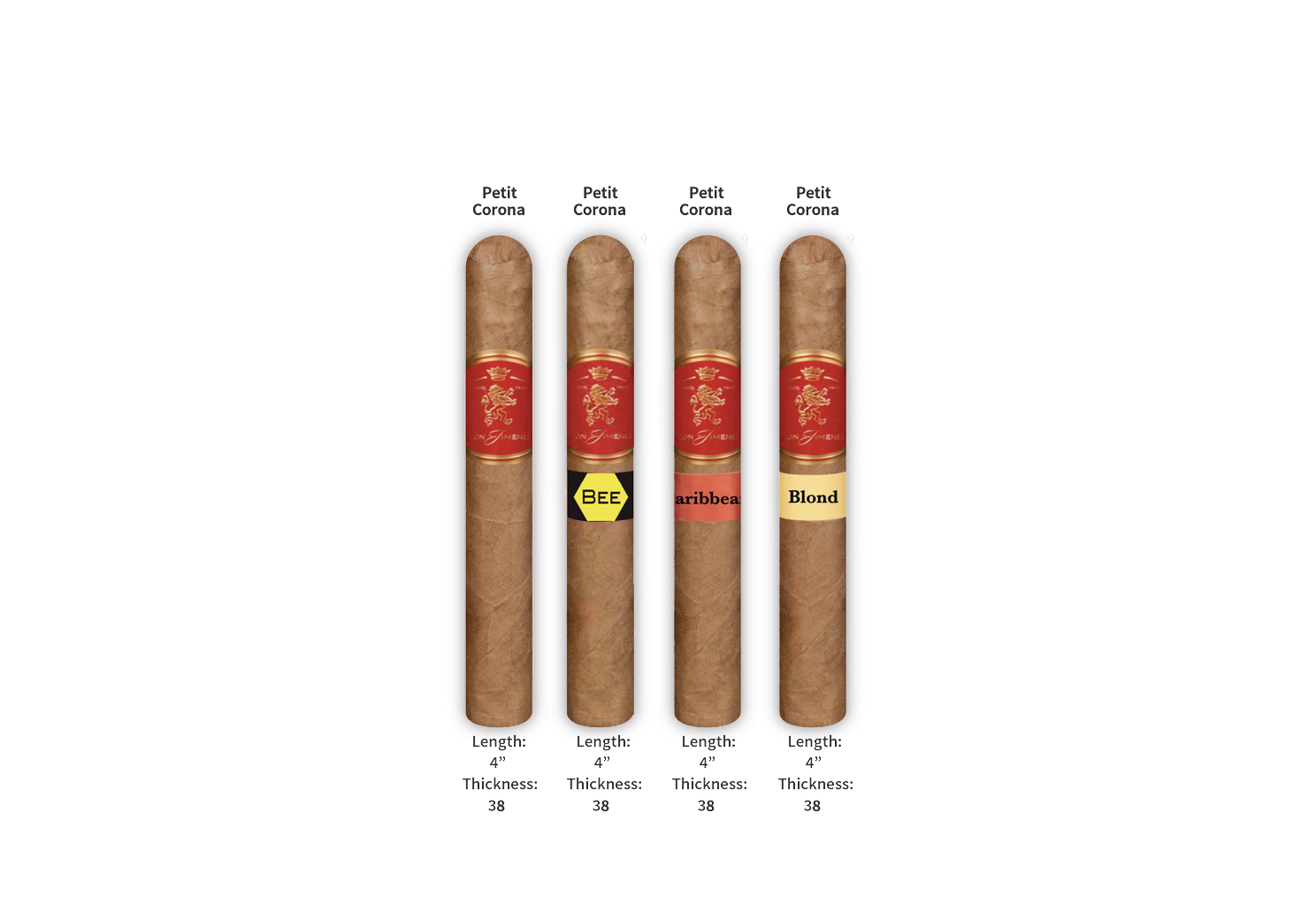 León Jimenes Series Petites Petit Corona